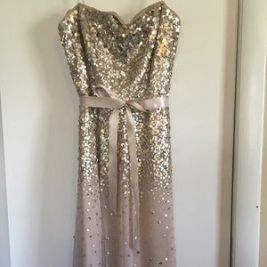 BCBG Sequin Tulle Dress, size 4 (fits like a sz 2)